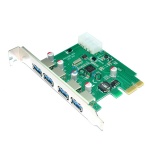 PCIE x1 to 4ports USB3.0 expansion card