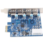 PCIE x1 to 4ports USB3.0 expansion card